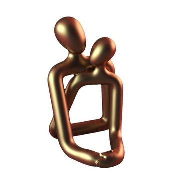 Timeless Love Couple Figurine – Handcrafted Resin Sculpture for Gifting & Decor